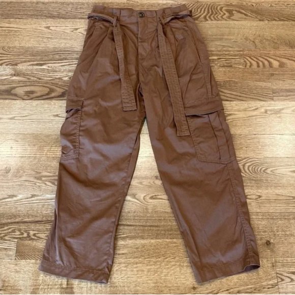 Zara Pleated Cargo pants - Picture 1 of 4